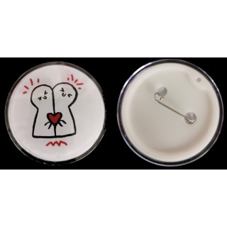 Badge Amoureux