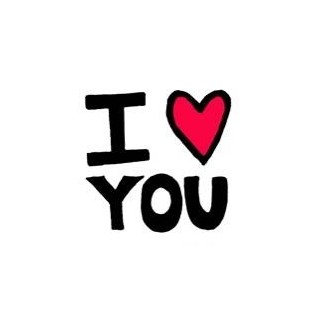 Badge I love You